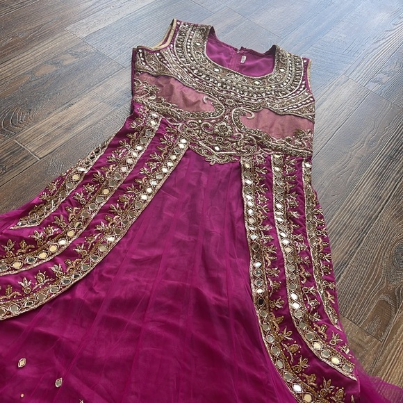 Pink Anarkali - Picture 5 of 5